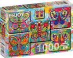 Butterflies Puzzel (1000 stukjes) | Enjoy Puzzle - Puzzels, Hobby en Vrije tijd, Denksport en Puzzels, Verzenden, Nieuw