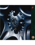 1995 MG MGF BROCHURE DUITS, Nieuw, Author
