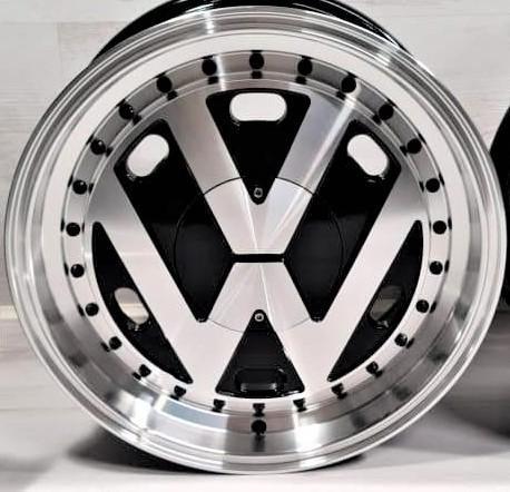 14 inch 4x100 JF Luxury velgen A60 - VW logo velgen 14 inch, Auto-onderdelen, Banden en Velgen, Velg(en), Nieuw, 14 inch, Ophalen of Verzenden