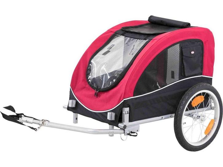 Trixie Hondenfietskar - M - Max. 22 kg - 75x63x68/137 cm -, Dieren en Toebehoren, Honden-accessoires, Nieuw, Verzenden