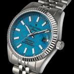 Tecnotempo® - Automatic 100M Turquoise - Fluted Limited, Nieuw