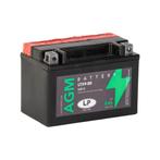 Landport (LP) LTX9-BS 12 volt 8,0 ah AGM motor accu (50812 -, Ophalen of Verzenden, Nieuw
