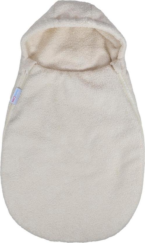 MamaLoes Teddy Boucle Naturel Autostoel Voetenzak ML020904, Kinderen en Baby's, Autostoeltjes, Nieuw, Verzenden