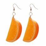 Fako Bijoux® - Oorbellen - Plastic Fruit - Sinaasappel, Sieraden, Tassen en Uiterlijk, Oorbellen, Verzenden, Nieuw
