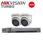 Hikvision Compleet Systeem 5 Megapixel Dome + 1TB, Ophalen of Verzenden, Nieuw