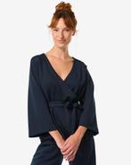 HEMA Dameswikkeltop Elly donkerblauw, Kleding | Dames, Verzenden, Nieuw