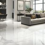 Vloertegel/Wandtegel Wit 60x120cm (Muurtegels), 60 cm of meer, Nieuw, Ophalen of Verzenden, 10 m² of meer