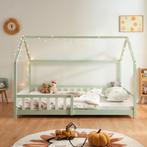 Kinderbed Hesel huisbed met uitvalbeveiliging 140x200 cm min, Kinderen en Baby's, Kinderkamer | Bedden, Verzenden, Nieuw