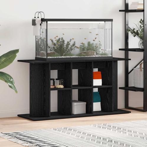 vidaXL Aquariumstandaard 120x40x60 cm spaanplaat zwart, Dieren en Toebehoren, Overige Dieren-accessoires, Nieuw, Verzenden