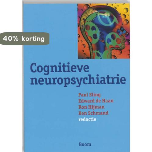 Cognitieve neuropsychiatrie 9789053526859, Boeken, Psychologie, Zo goed als nieuw, Verzenden