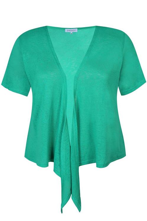 ZHENZI vest Agar wikkel kort Maat:, Kleding | Dames, Truien en Vesten, Overige kleuren, Nieuw, Verzenden