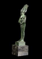 Egyptische stijl Brons Osiris-statuette. (Replica van Grand, Antiek en Kunst