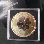 Niue. 2 Dollars 2023 Lucky Clover Rose - Gold 24kt Rose