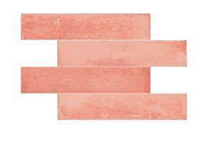 Wandtegel Rako Acqua Handvorm Stonelook Roze Mat 5x25, Doe-het-zelf en Verbouw, Tegels, Minder dan 20 cm, 20 tot 40 cm, 10 m² of meer