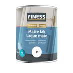 Finess Finess matte lak waterbasis 750 ml, zwart, Nieuw, Verzenden