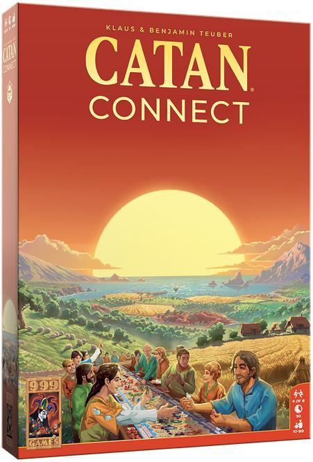 Catan Connect - Bordspel | 999 Games - Gezelschapsspellen, Hobby en Vrije tijd, Gezelschapsspellen | Bordspellen, Nieuw, Verzenden