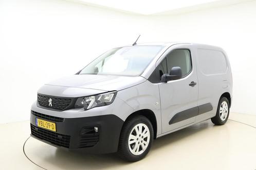 Peugeot Partner 1.6 BlueHDI Asphalt, Auto's, Bestelauto's, Lease, Grijs, Handgeschakeld, Overige kleuren, Financial lease, Stof