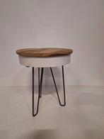 Label51 Saria bijzettafel, mangohout, 53 x 44 cm ø, Ophalen, Nieuw