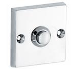 Beldrukker Bauhaus glans chroom, Verzenden, Nieuw