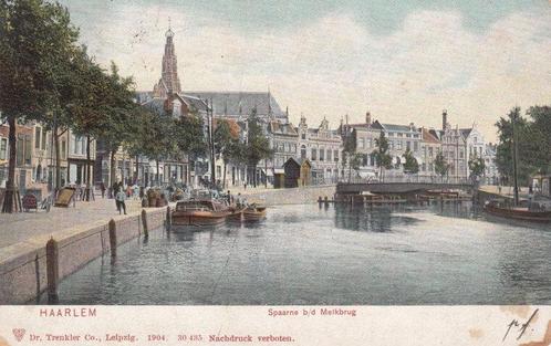 HAARLEM - Spaarne b/d Melkbrug, Verzamelen, Ansichtkaarten | Nederland, Verzenden