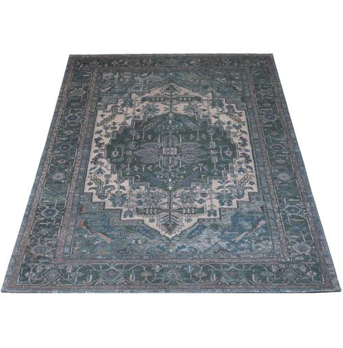 Vloerkleed Heris Green 10 - 160 x 230 cm - Meerdere, Huis en Inrichting, Stoffering | Tapijten en Kleden, Nieuw, Ophalen of Verzenden