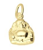 Gouden boeddha ketting hanger, Verzenden, Nieuw