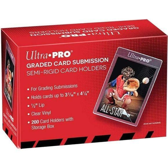 Ultra Pro Semi-Rigid Card Holders Lip Tall (200 stuks), Hobby en Vrije tijd, Verzamelkaartspellen | Overige, Nieuw, Verzenden