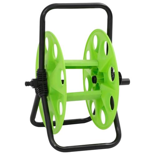 vidaXL Slanghaspel voor 45 m 1/2 slang vrijstaand staal, Tuin en Terras, Tuinslangen, Nieuw, Verzenden