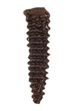 Remy Human Hair extensions curly 18 - bruin 4#, Nieuw