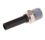 8mm x R1/4 insteekfitting Messing/PA 66 buitendraad NBR [5, Verzenden, Nieuw
