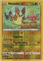 morpeko 035/072 reverse holo shining fates, Ophalen of Verzenden, Nieuw, Losse kaart, Foil
