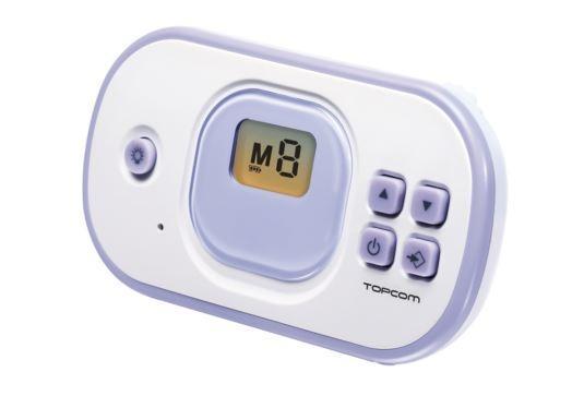 Topcom - Babytalker 102 - extra baby unit - Wit, Kinderen en Baby's, Babyfoons, Verzenden