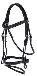 Hoofdstel snaffle classic zwart COB, Dieren en Toebehoren, Ophalen of Verzenden, Nieuw
