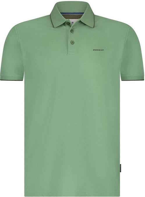 State of Art Poloshirt Piqué Groen maat 3XL Heren, Kleding | Heren, Polo's, Groen, Nieuw, Overige maten, Verzenden