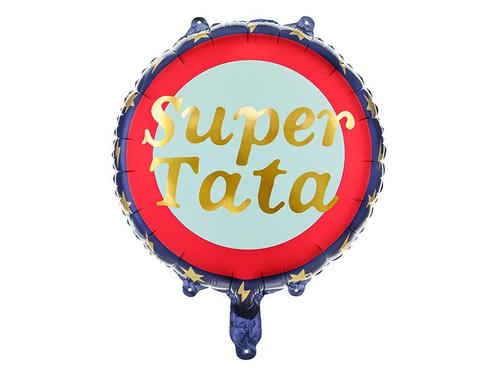 Helium Ballon Super Tata Leeg 45cm, Hobby en Vrije tijd, Feestartikelen, Nieuw, Verzenden