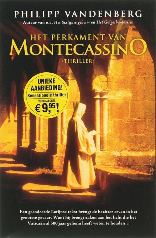 Het perkament van Montecassino 9789061122555 P. Vandenberg, Boeken, Thrillers, Gelezen, Verzenden