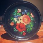 Russisch Zhostovo dienblad jaren 60 - HANDbeschilderd, Antiek en Kunst, Ophalen of Verzenden