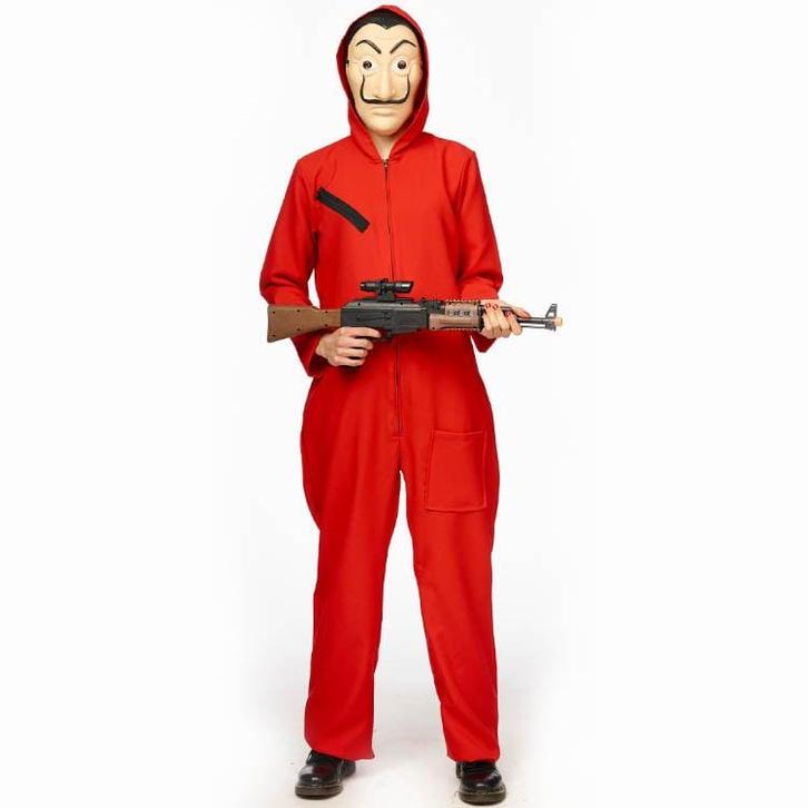 La Casa de Papel pak Volwassenen, Kleding | Dames, Carnavalskleding en Feestkleding, Nieuw, Ophalen of Verzenden