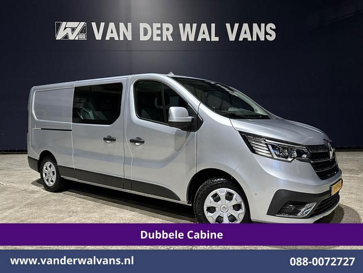 Renault Trafic | 2.0 BluedCi 131pk L2H1 Dubbele Cabine, Auto's, Bestelauto's, Dealer onderhouden, Te koop, Handgeschakeld, Diesel