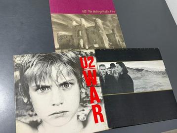 U2 - The Joshua Tree, The Unforgettable Fire & War (Purple beschikbaar voor biedingen