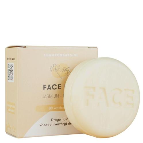 ShampooBars Facewash Bar Jasmijn Kamille Droge Huid - 60g, Sieraden, Tassen en Uiterlijk, Uiterlijk | Gezichtsverzorging, Verzorging