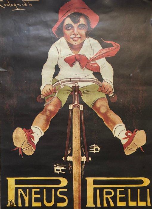 Codognato Plinio ( 1878-1940 ) - Pneus Pirelli - Jaren 1970, Antiek en Kunst, Kunst | Tekeningen en Foto's