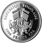 Togo - Otto von Bismarck 1 oz 2015 (2.000 oplage), Verzenden, Losse munt, Zilver