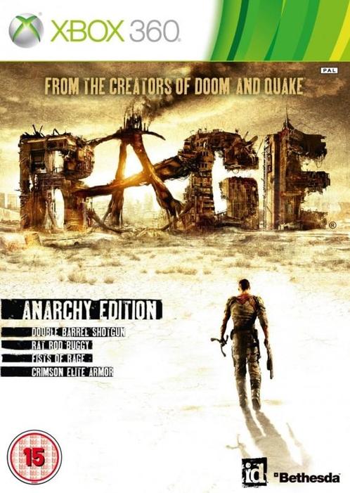 Rage Anarchy Edition (Xbox 360), Spelcomputers en Games, Games | Xbox 360, Gebruikt, Vanaf 12 jaar, Verzenden
