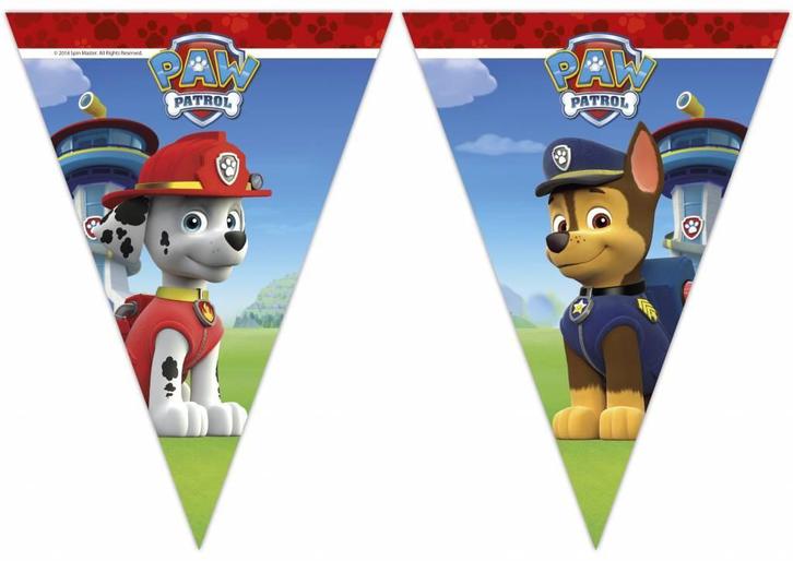 Paw Patrol Slingers 2,3m, Hobby en Vrije tijd, Feestartikelen, Nieuw, Verzenden
