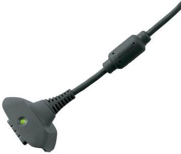 Microsoft Xbox 360 Play & Charge Kabel-Grijs (Xbox 360) beschikbaar voor biedingen