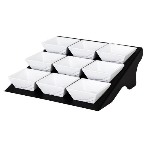 GGM Gastro | Etagerie / Buffethouder - Zwart - incl. 9 |, Zakelijke goederen, Horeca | Meubilair en Inrichting, Verzenden