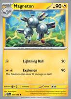 Magneton 064/198 reverse holo Scarlet en Violet, Ophalen of Verzenden, Nieuw, Losse kaart, Foil