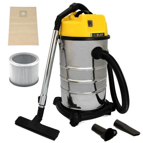 MAXBLAST 30L Industriële Nat/Droog Zuiger, Witgoed en Apparatuur, Stofzuigers, Verzenden