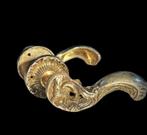 Rococo stijl Deurklink - ca. 1900 - Antieke messing, Antiek en Kunst